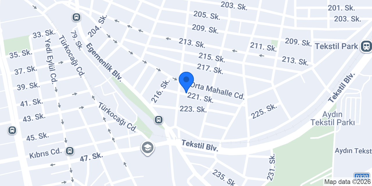 Yılmaz Et Market konumu