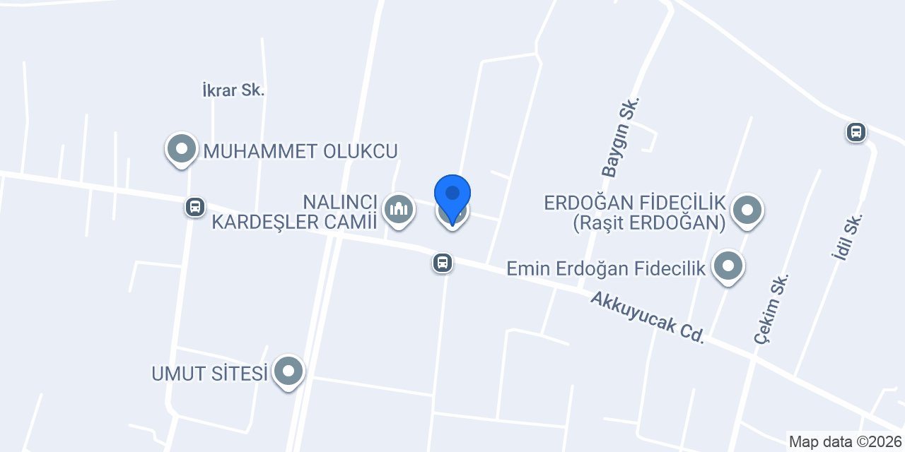 Vali Kemal Katıtaş İlkokulu konumu