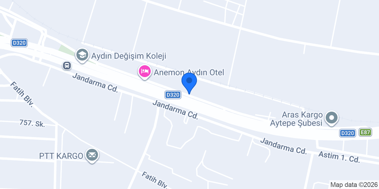 AK Parti Aydın İl Başkanlığı konumu