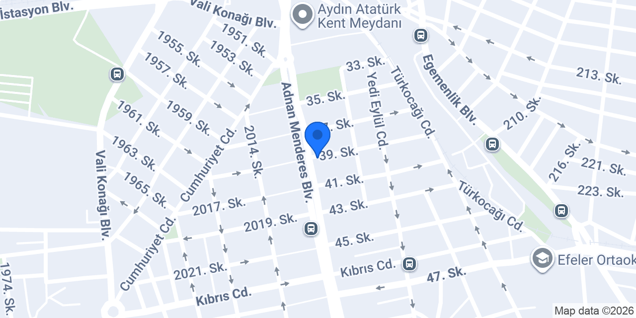 Avukat Ayşe Nur ALTINCI TOPRAK konumu