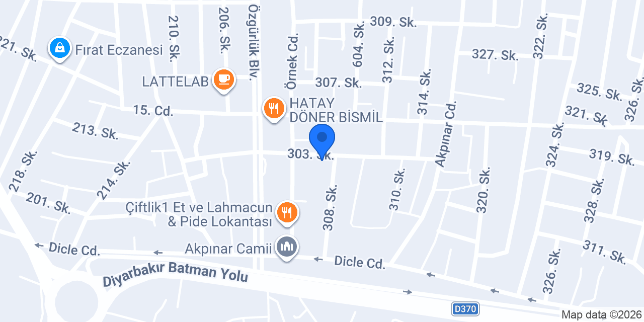 Tanrıkulu Elektrik konumu