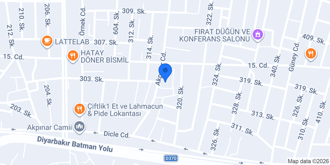 Mehmetçik İlköğretim Okulu konumu