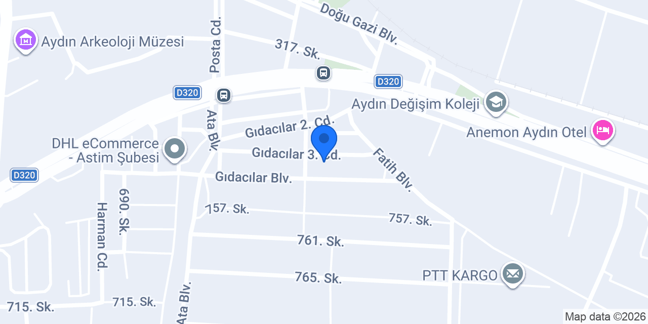 Devecioğlu Oto Aksesuar konumu