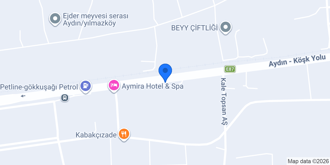 OtoBaşer A.Ş. CASEIH Yetkili Bayi Aydın Efeler Şube konumu