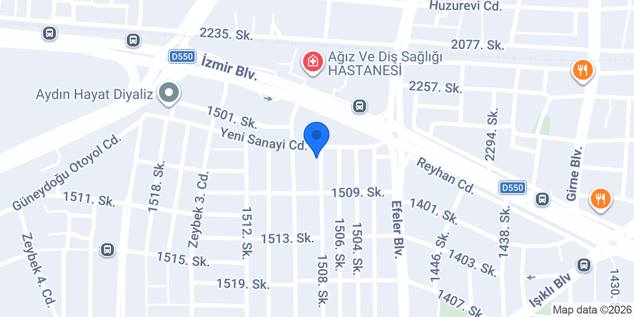 Tekin OTO Özel Servis konumu