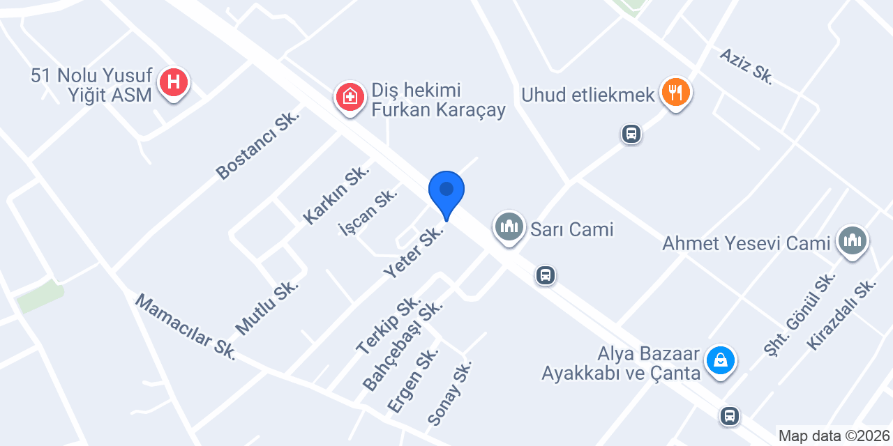 Akabe Yapı Market konumu