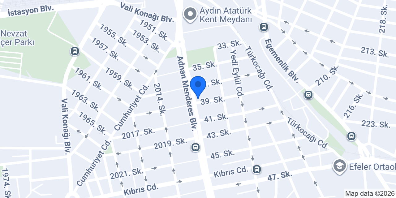 Diş Hekimi Alican Yılmaz konumu