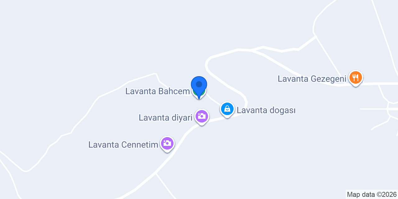Lavanta Bahcem konumu