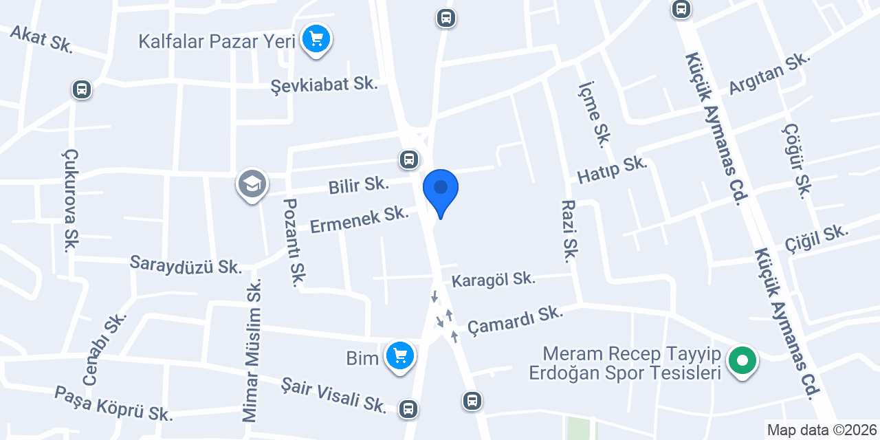 Terzi Mehmet Şan konumu