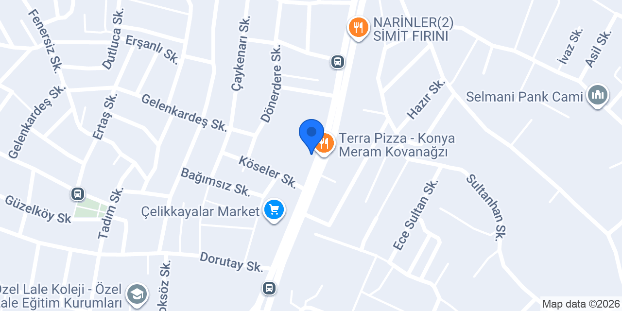 Güzel yapı market konumu