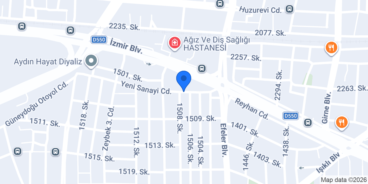 Ladin Mobilya konumu