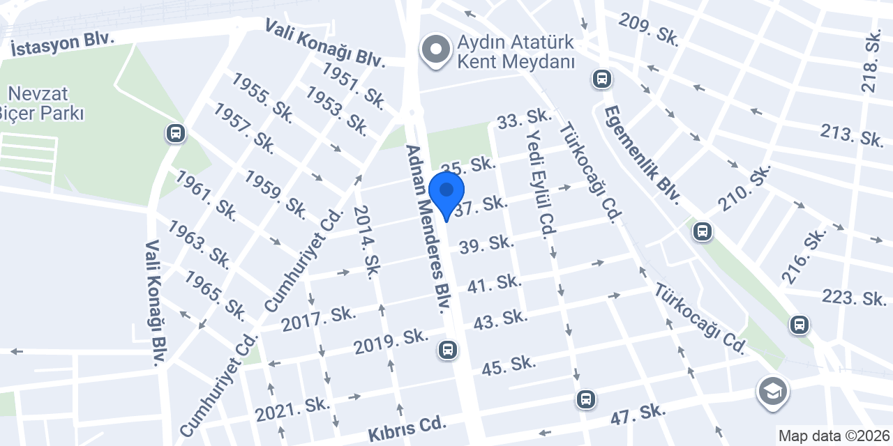 Otel Ünlü Aydın konumu