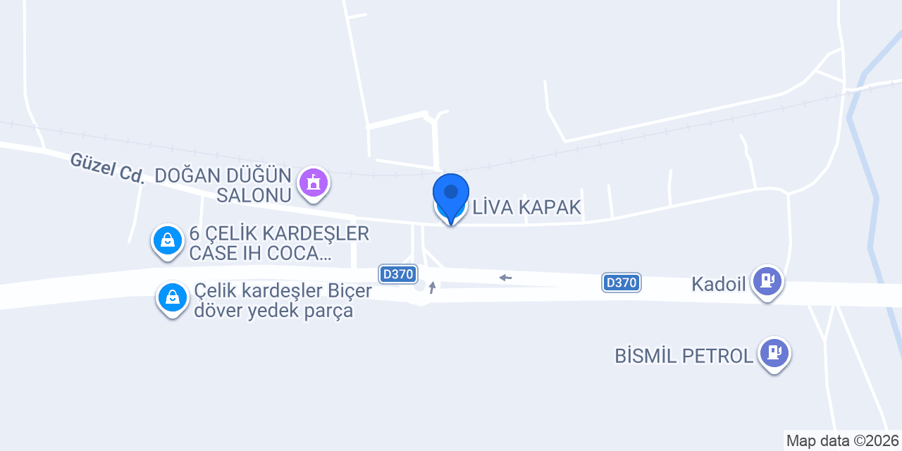 LİVA KAPAK konumu