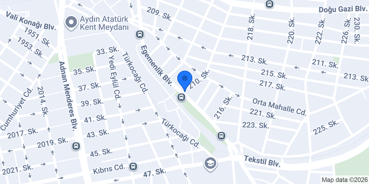 Sultandır Kebap konumu