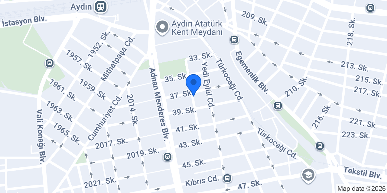 KMS SİGORTA AYDIN ŞUBESİ konumu
