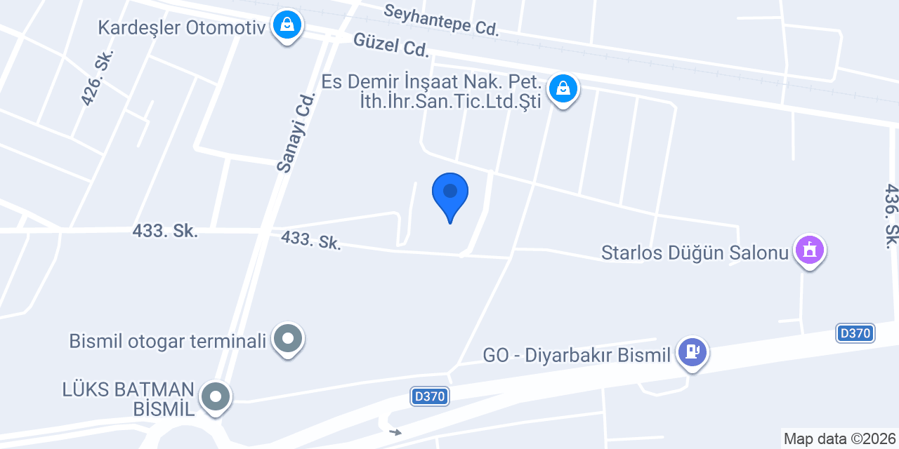 TARIK MOBİLYA konumu