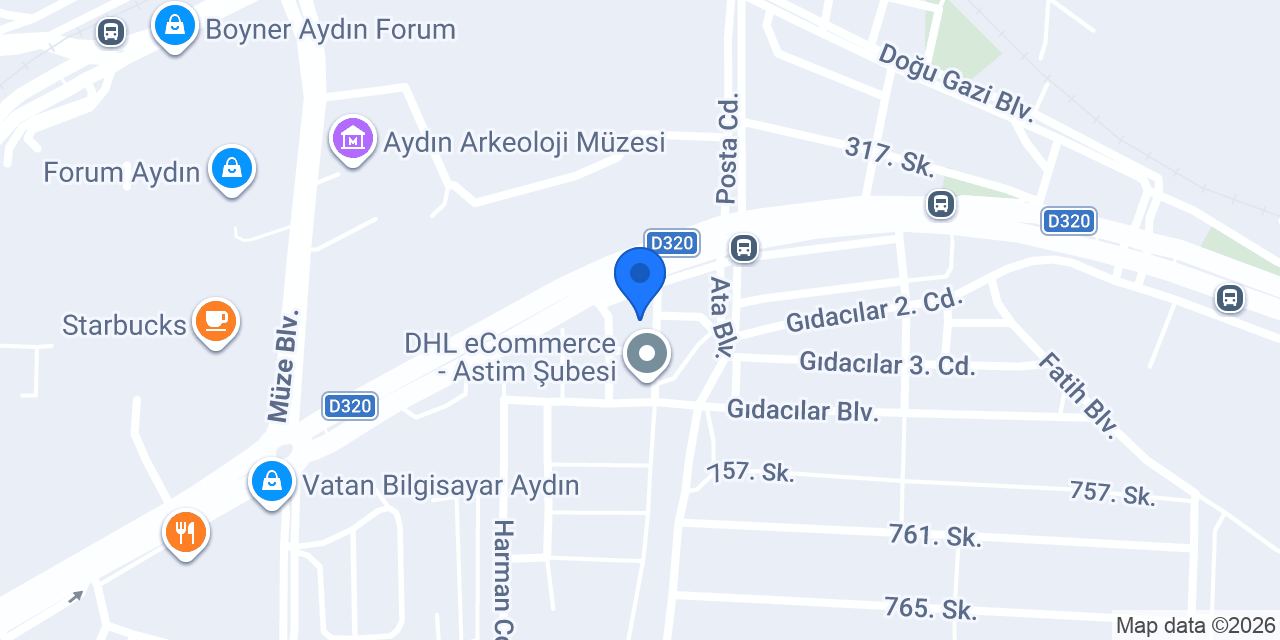 Auto King Oto Ekspertiz - Aydın konumu
