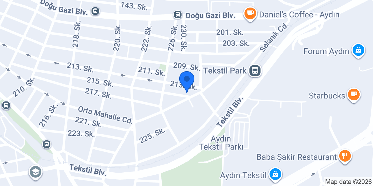 Özar Konaklama konumu