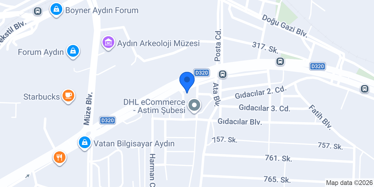 Akyeloḡlu Gıda & İnşaat konumu