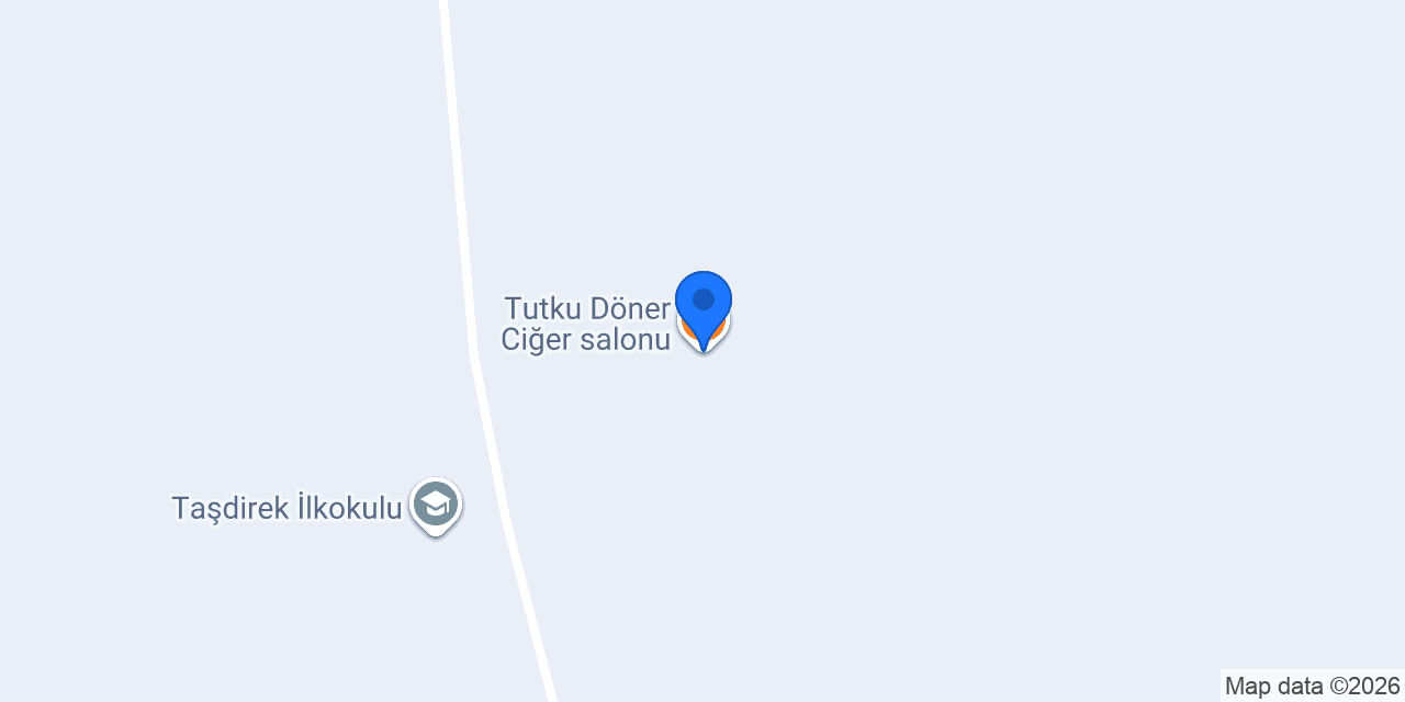 Tutku Döner Ciğer salonu konumu