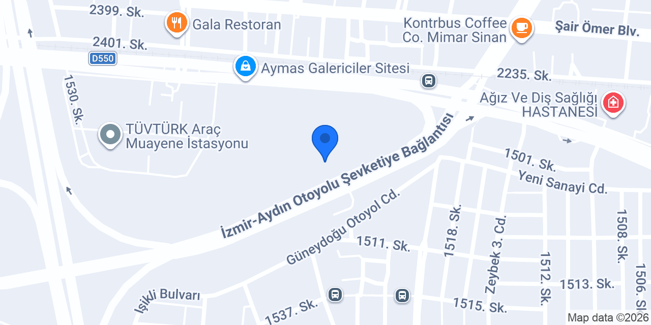 Ankaralı Otomotiv konumu