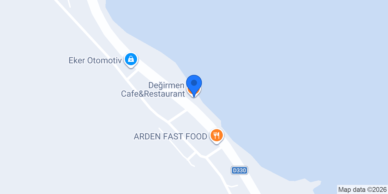 Değirmen Cafe&Restaurant konumu
