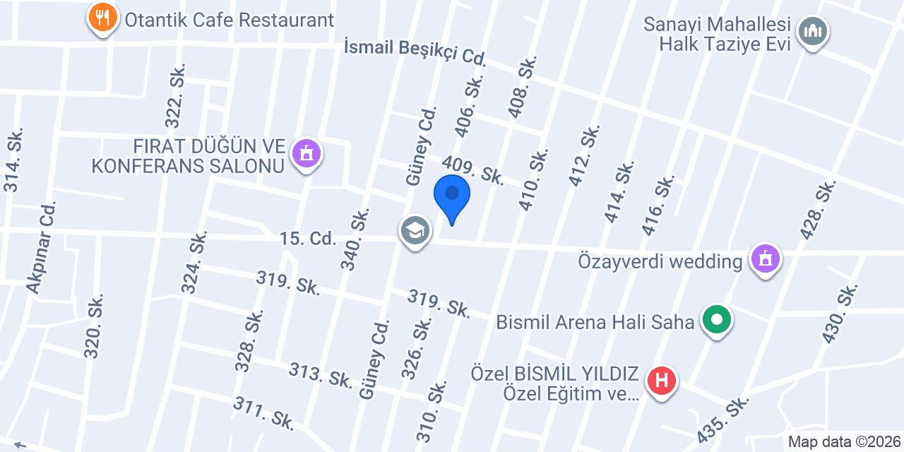 Tadım pide lahmacun bismil diyarbakır konumu