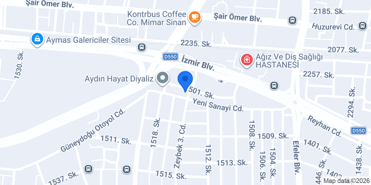 Mimaroğlu oto yıkama konumu
