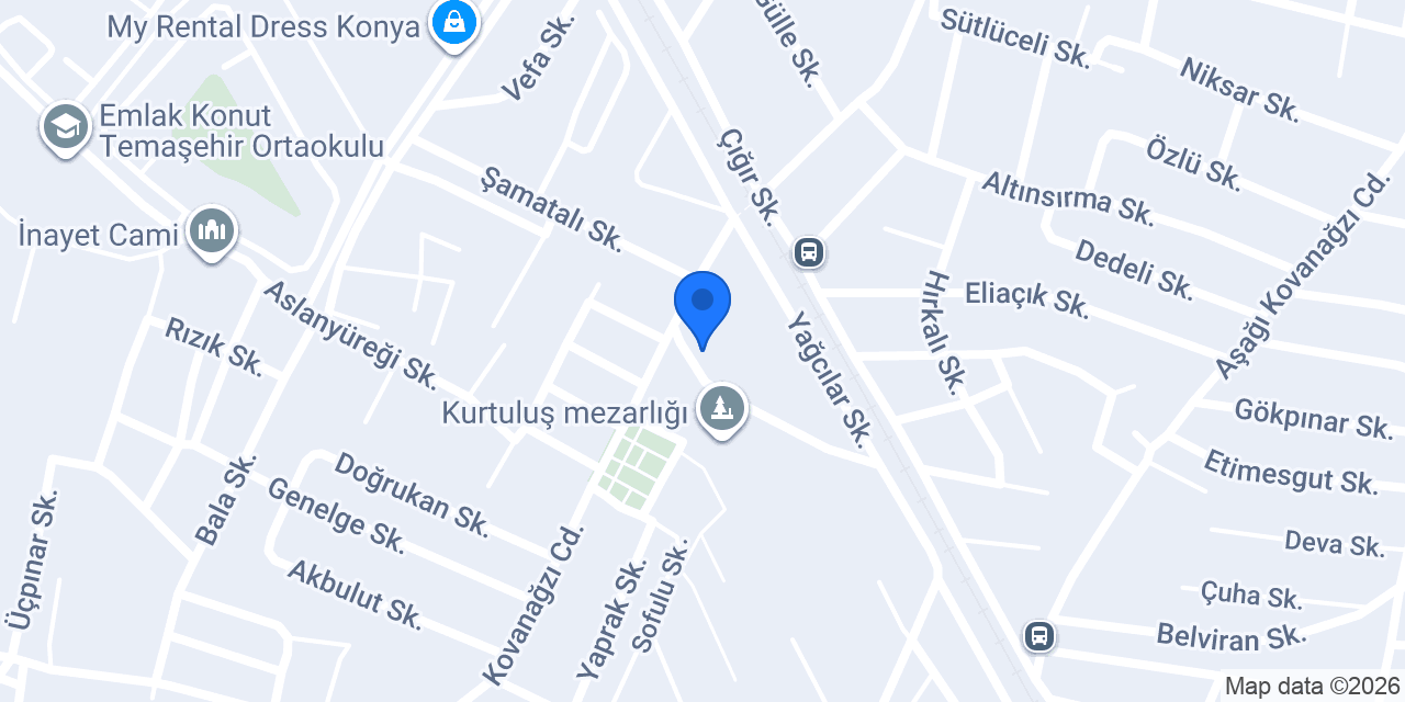 YENİŞEHİR REZİDANS konumu