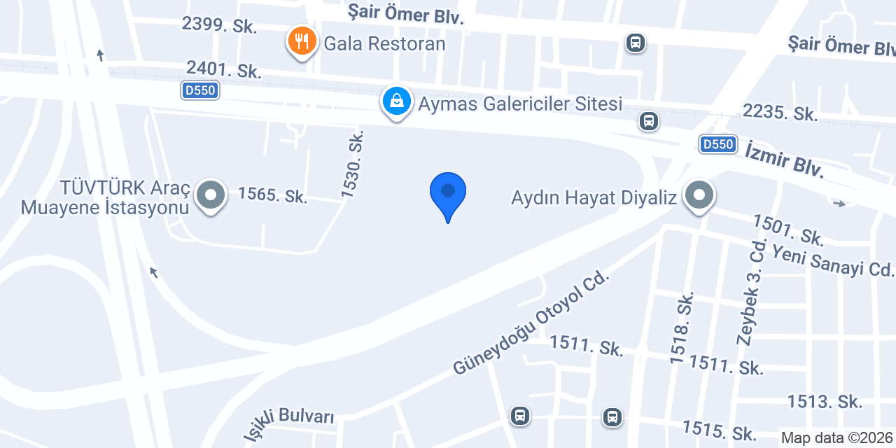 OTO BORSA GALERİ konumu