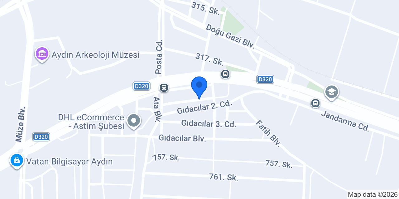ANKATEKS ÖRME KUMAŞÇILIK konumu
