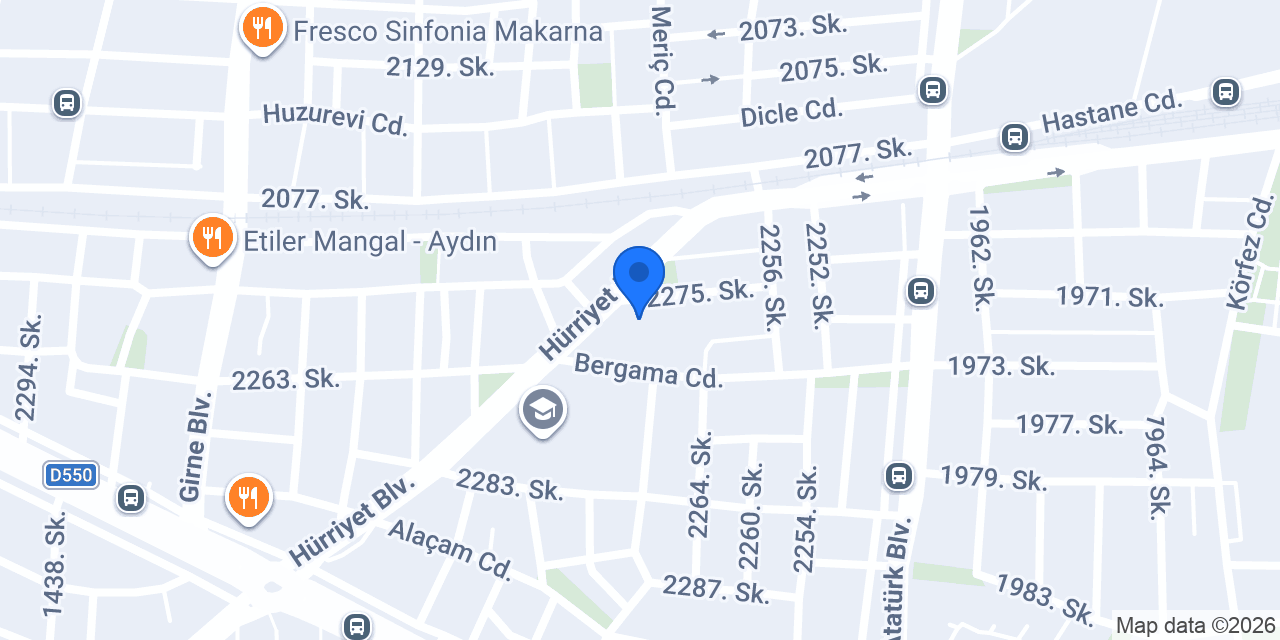 Efeler Kaymakamlığı konumu
