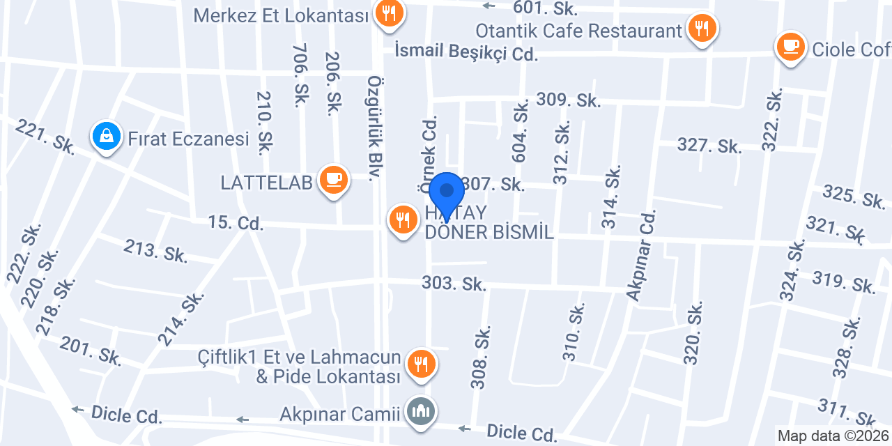 Bereket Elektrik konumu
