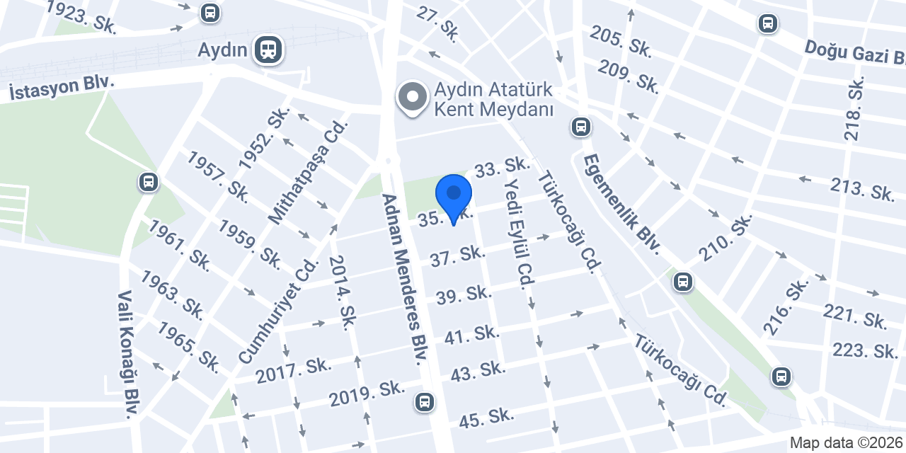 Aydın Hasar Danışmanlık konumu
