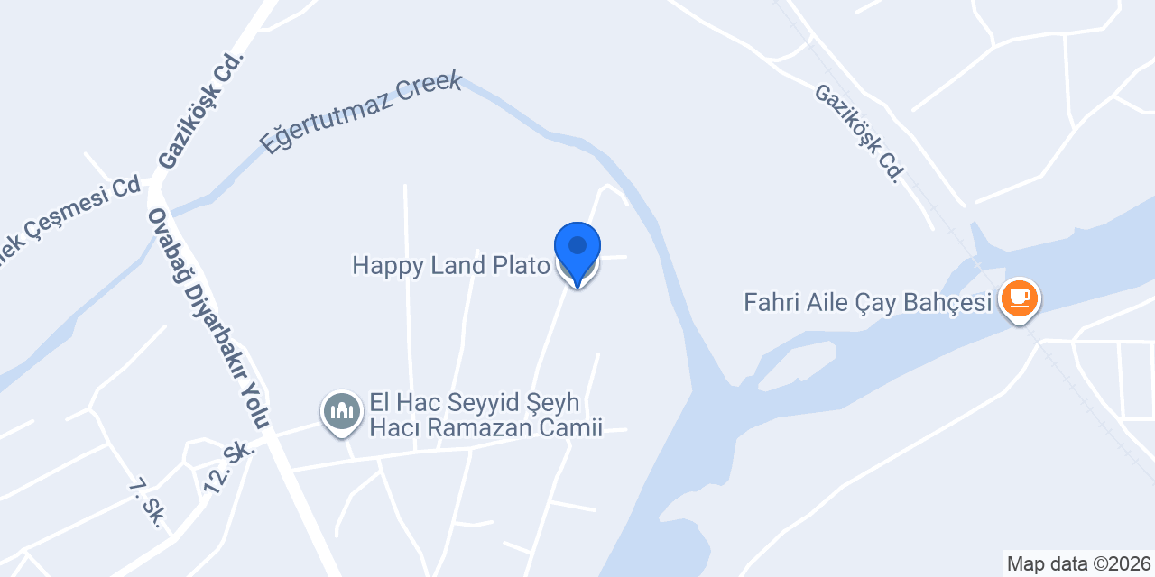 Happy Land Plato konumu