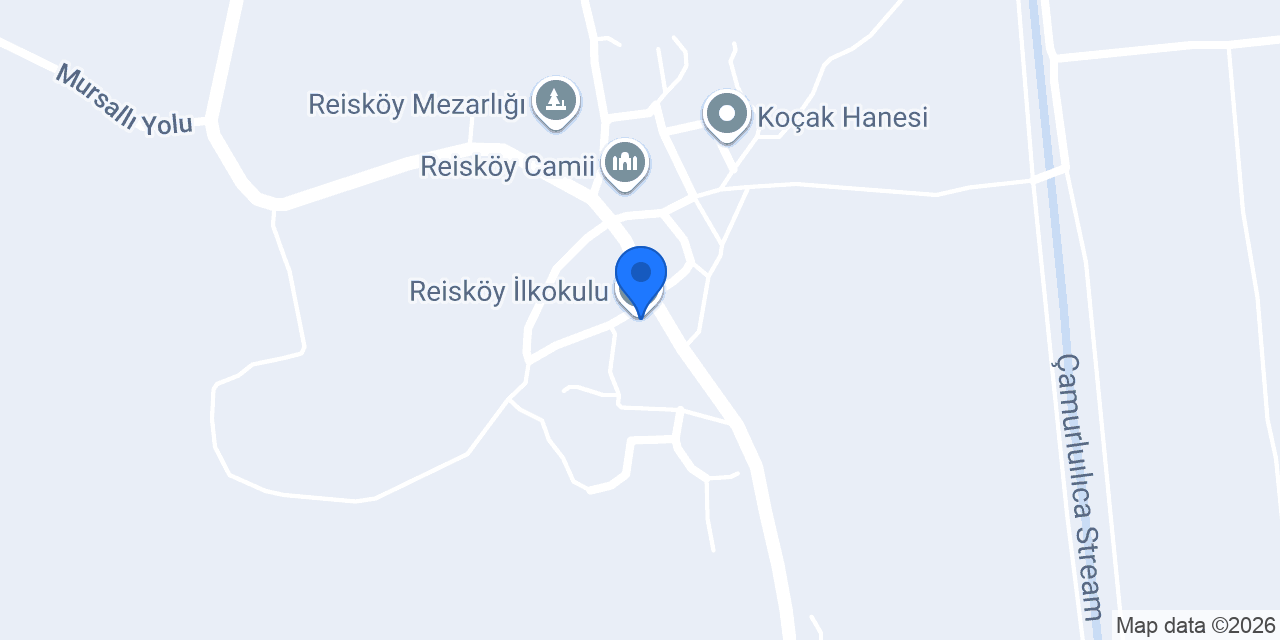 Reisköy İlkokulu konumu