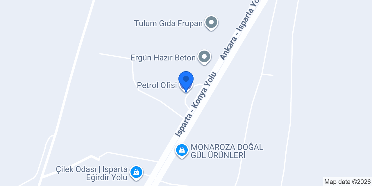 Petrol Ofisi konumu