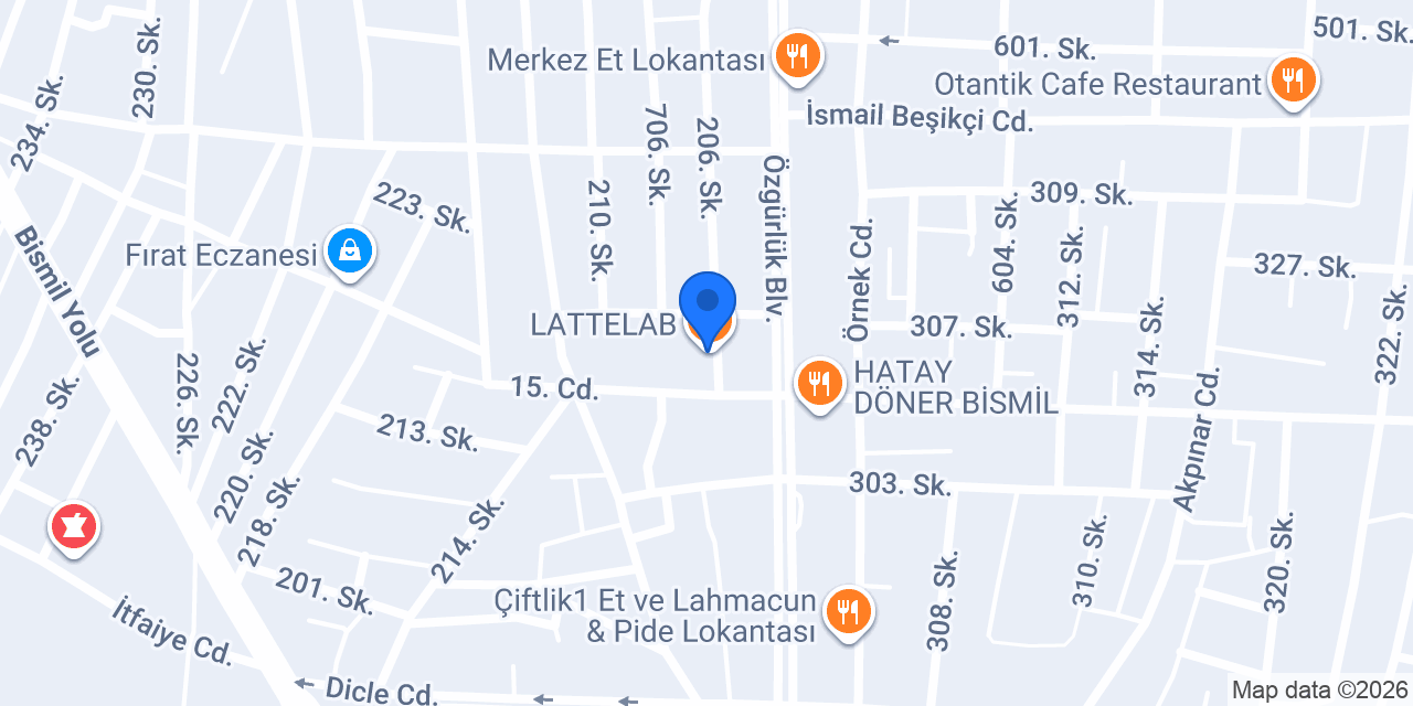 LATTELAB konumu