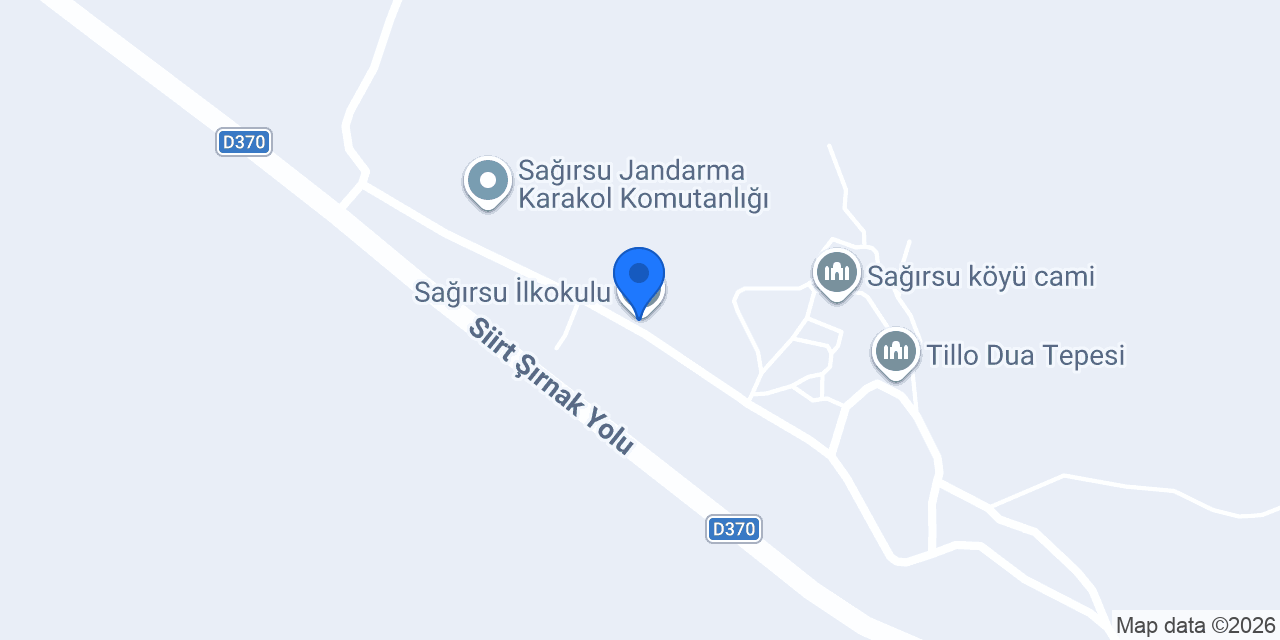 Sağırsu İlkokulu konumu