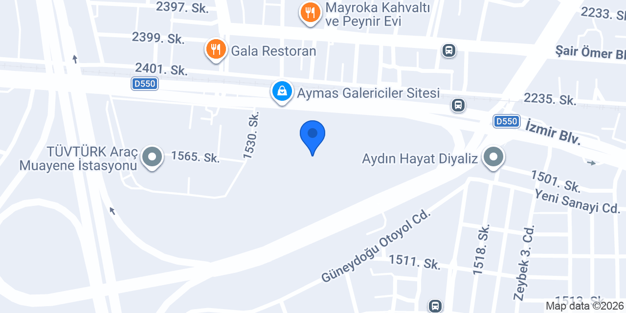 Güleryüz Otomotiv konumu
