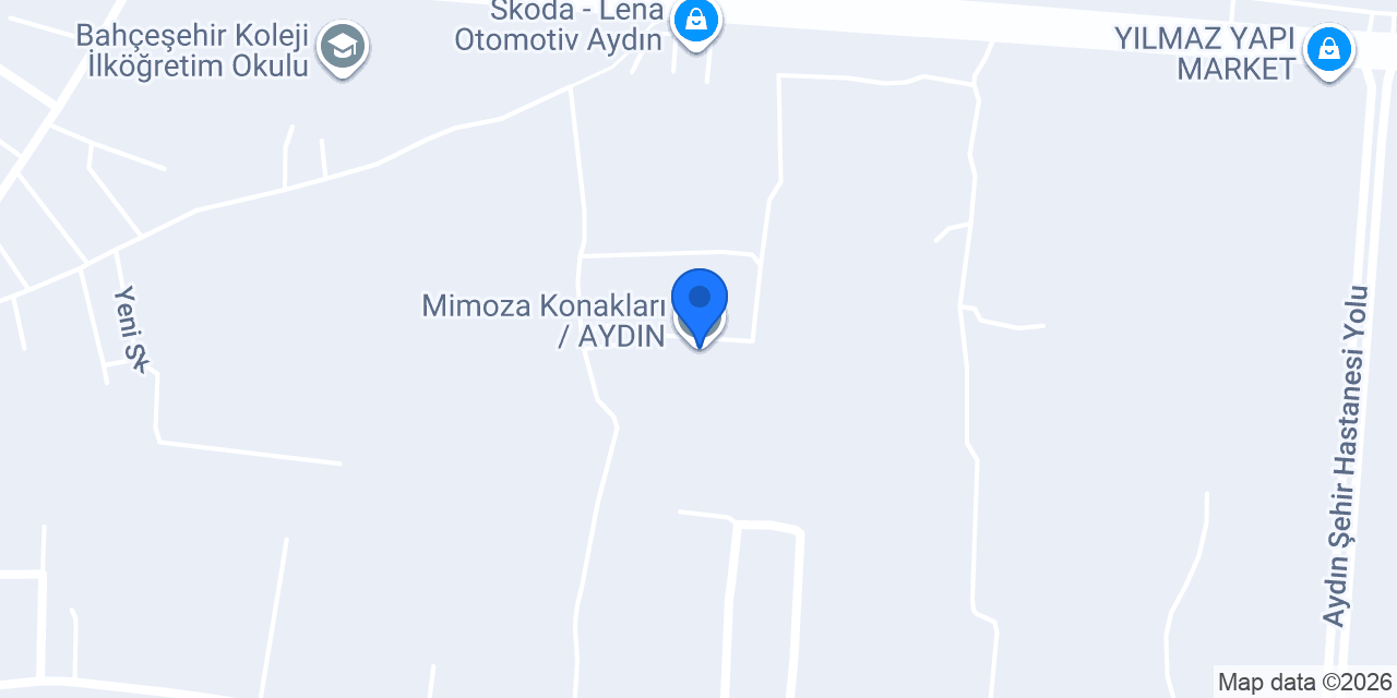 Mimoza Konakları / AYDIN konumu