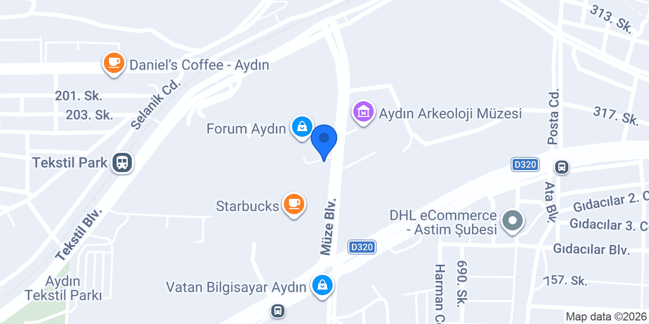 Karaca konumu