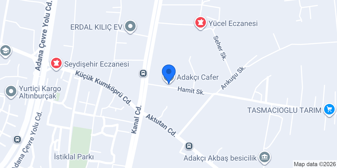 Adakçı Cafer konumu