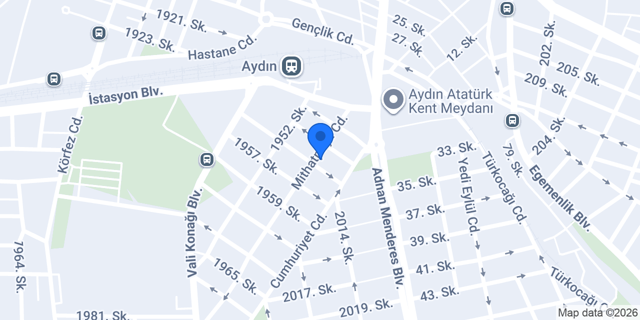 Aydin Tk kuzey moto konumu