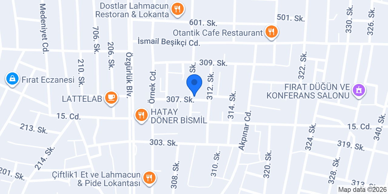 Örgen Dekorasyon konumu