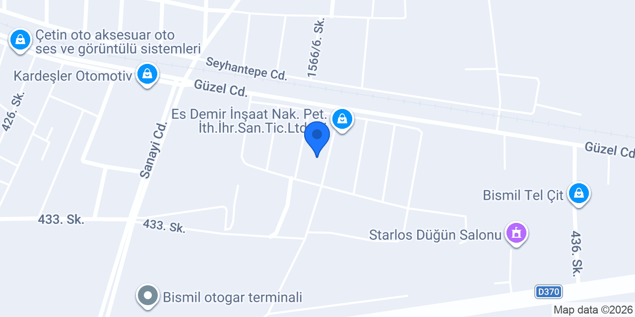 Avşar Otomotiv-Traktör Yedek Parça konumu