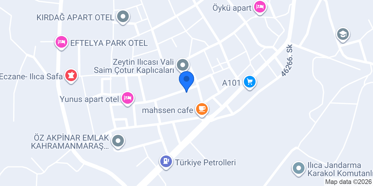Torunoğlu apart otel 1 konumu