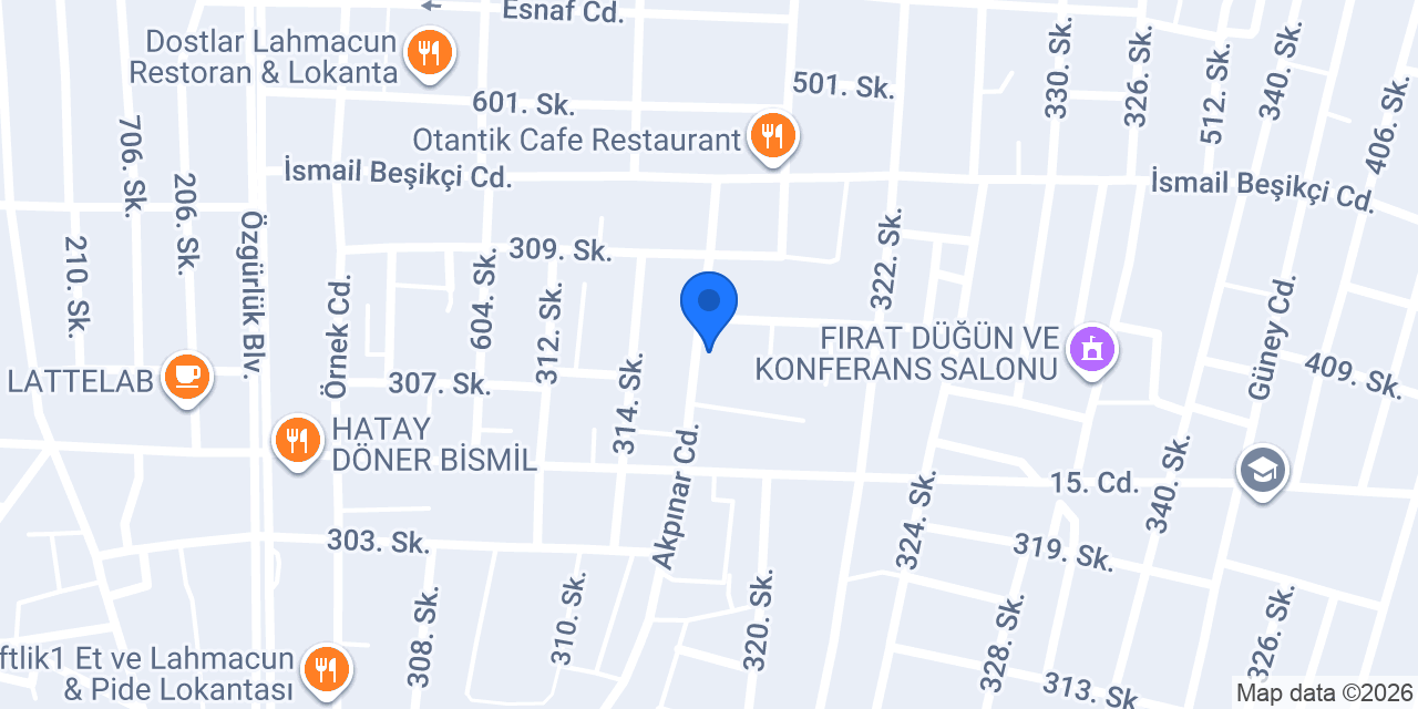 Maça cafe konumu