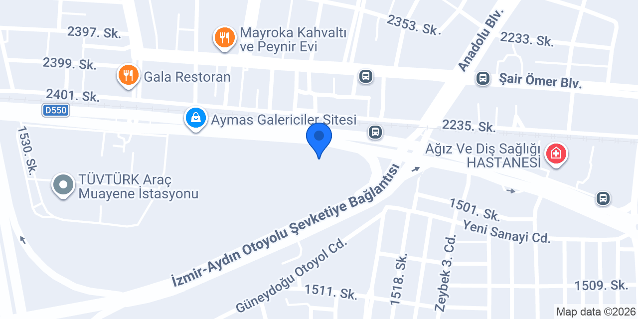 KÖSEOĞLU OTOMOTİV konumu