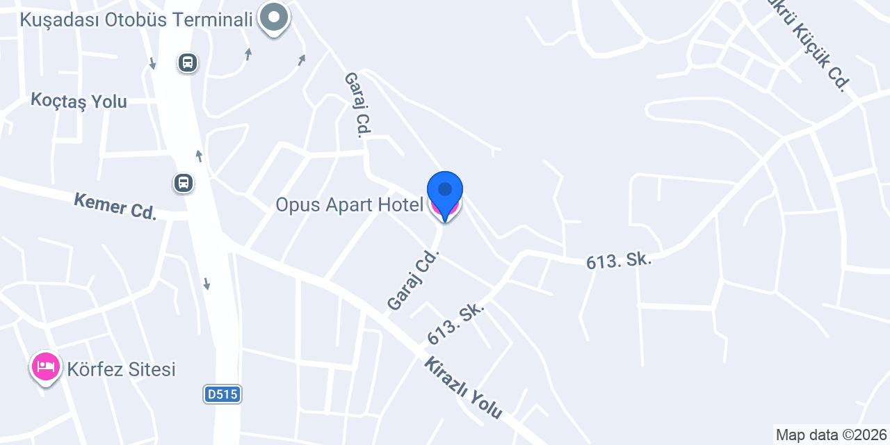 Opus Apart Hotel konumu